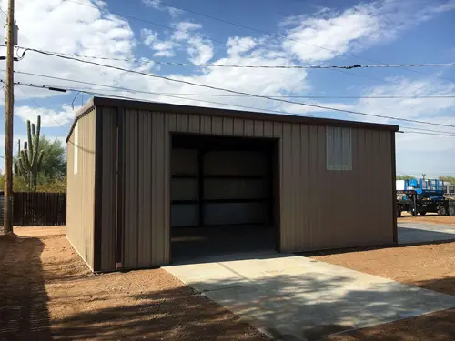 Apache Junction, AZ 24x30x12 Metal Building