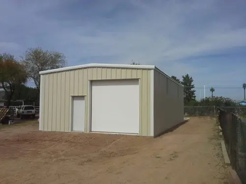 Chandler, AZ 24x45x12 Steel Building