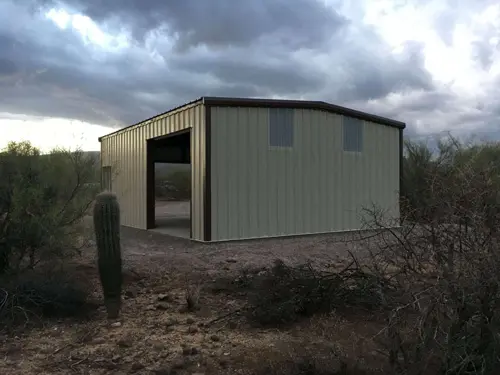 New River, AZ 24x30x11 Steel Building