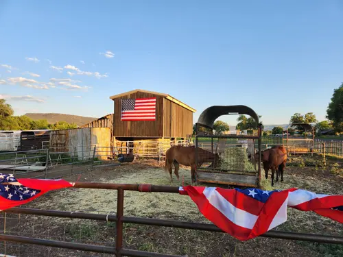 Steel Hay Barn